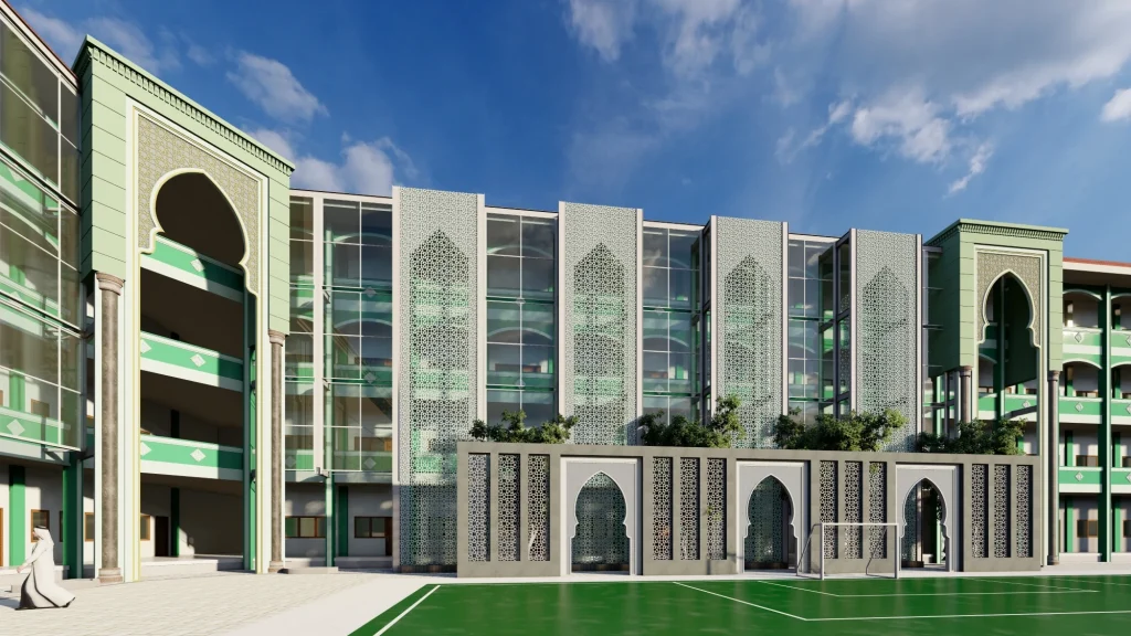 Desain Asrama Pondok Pesantren