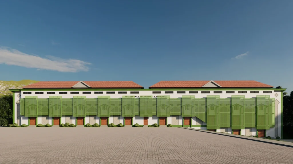 Desain Sekolah Tampak Depan